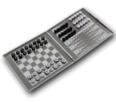 aluminum chess game set good for travlling