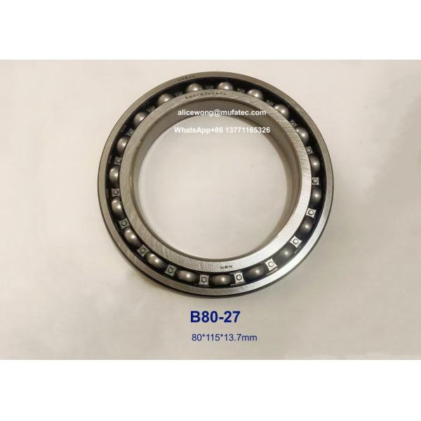 B80-27U454 B80-27 auto bearings non-standard deep groove ball bearings 80*115*13.7mm