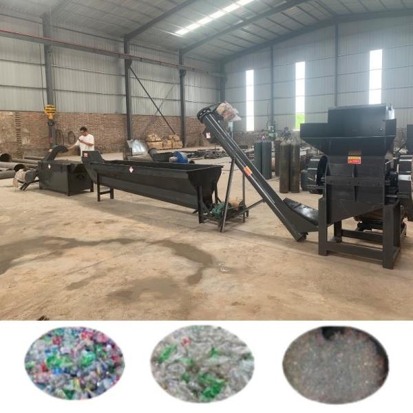 Pet Plastic Bottle Recycling Machine for Polyester Staple Fiber Customizable and Durable