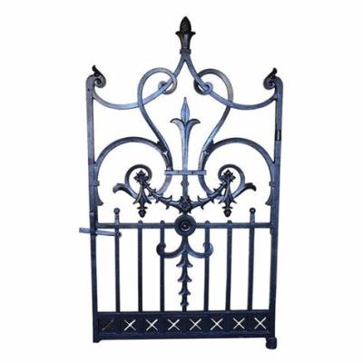 Peças de ferro fundido decorativas Portões residenciais decorativos Arquivos e barrancos