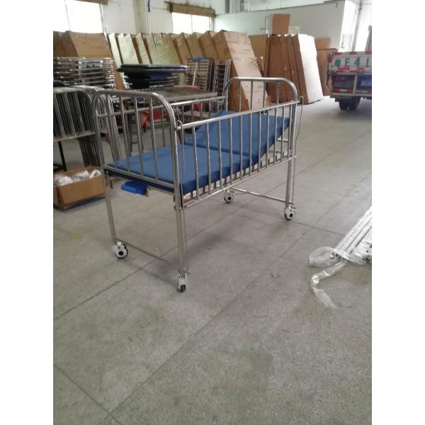 Stainless Steel Material Infant Hospital Bed Medical