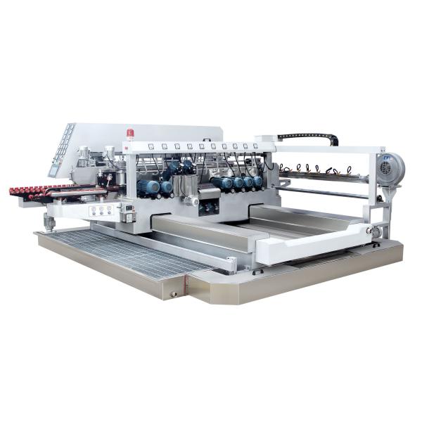 Full Automatic Glass Edging Machine With Film Removing Device , 0-8m / Min