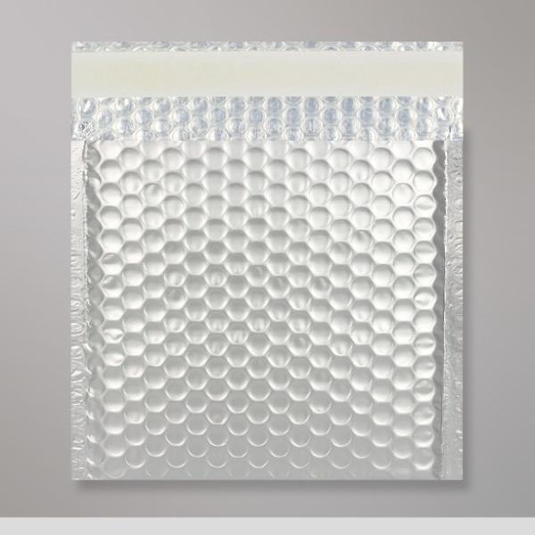 Shockproof silver color aluminum metallic bubble bag/envelopes
