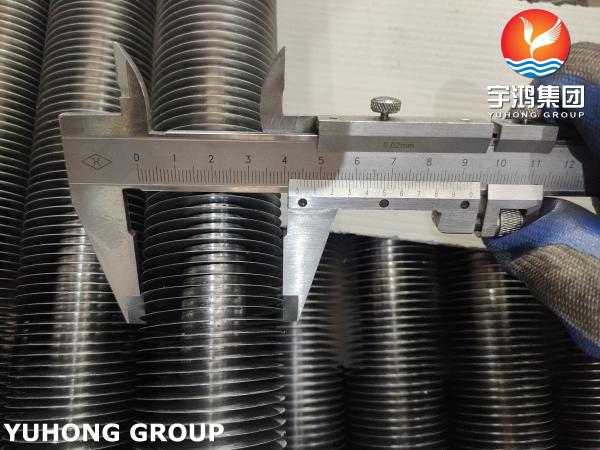 Embedded AL1060 Aluminum 1060 G Type Finned Tube ASTM A179 For Heat Exchanger
