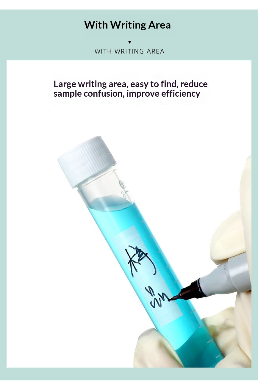 Cenlee Single-Use Cryogenic Cell Storage Tubes Ultra-Low Temperature Sample Storage Liquid Nitrogen High-Threaded 0.5/1.5/2 mL