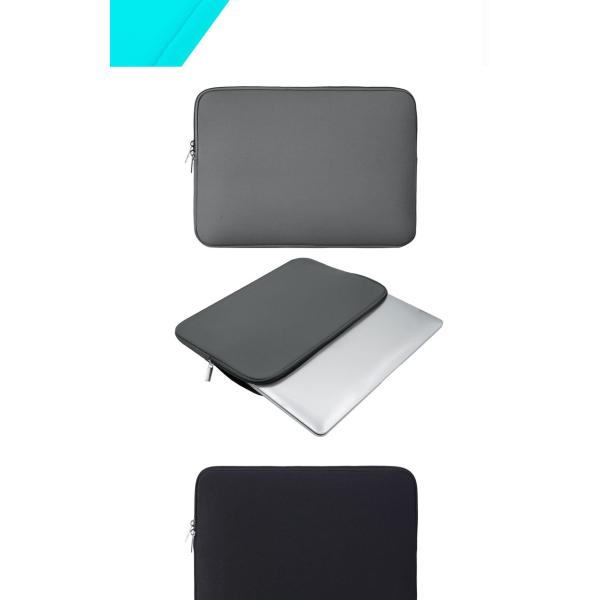 Customized Sky Blue Neoprene Laptop Bags for 12 13 15 inch Good Material from Chinese