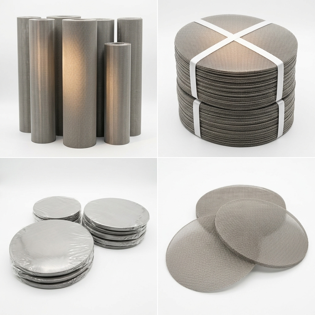Plastic Extruder Filter Mesh Discs