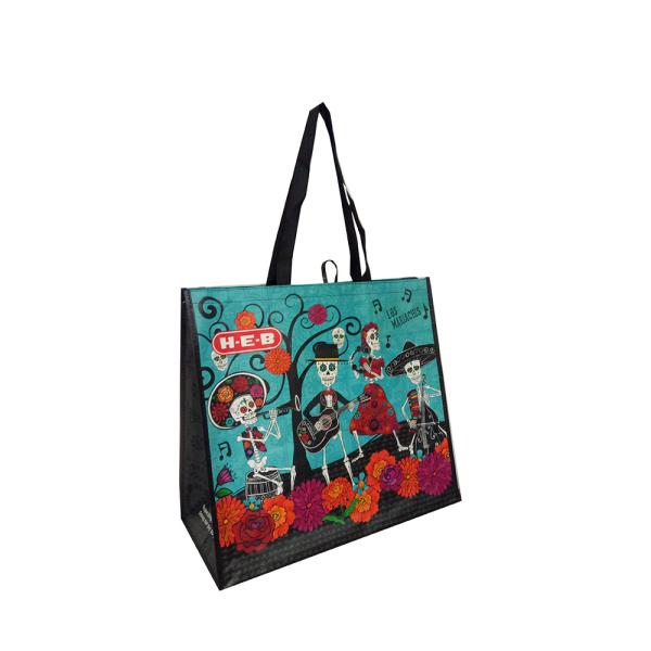 Eco Friendly Ink Washable Pp Zip Bag Customized Smooth Surface