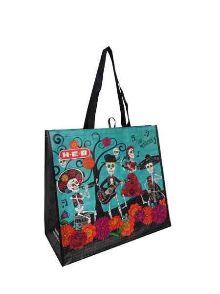 Eco Friendly Ink Washable Pp Zip Bag Customized Smooth Surface