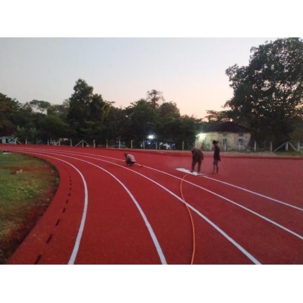 High Durability And Low Maintenance Athletic Running Tracks With Weather Resistance