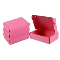 Boîte de rangement d'avion rose à 3 couches robuste Boîte rigide pliable