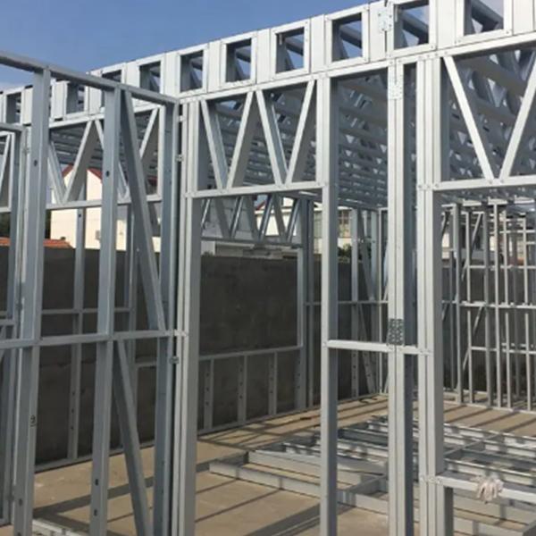 Wind Proof Prefabricated Steel Building Seismic Resistance Prefab Modular House