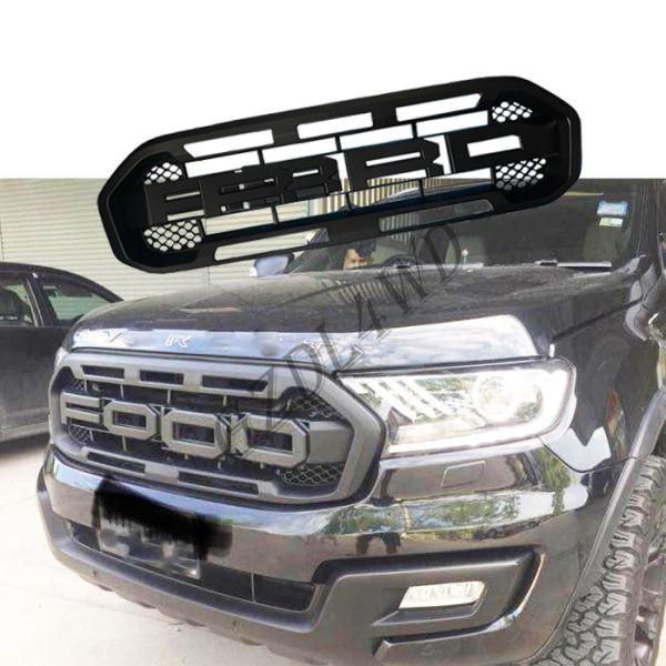 SUV que compete os acessórios Ford Everest Front Grill Cover 2015-2020 com luz conduzida
