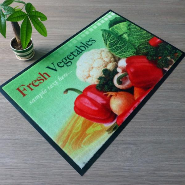 NEW style PP cut pile door mat with pvc backing