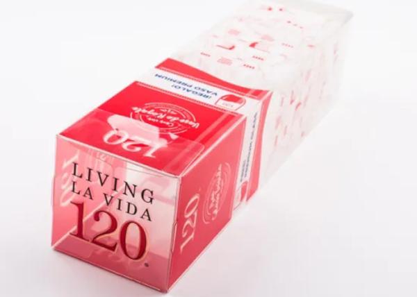 Waterproof 0.45mm Clear PVC Plastic Boxes PMS Clear Candy Packaging