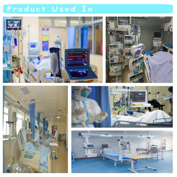 Кабель 2.4m хобота руководства EKG Mindray 10 009-004728-00 0010-30-42721