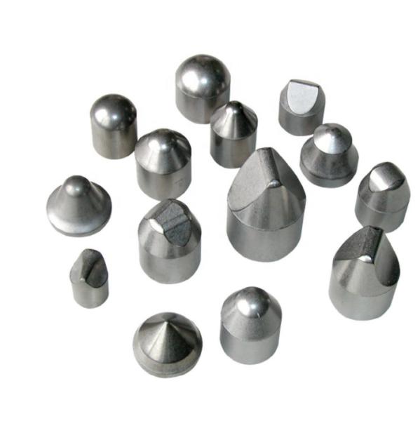 Drilling Tungsten Carbide Buttons 87.3HRA DTH Hammer Bit Tricone Bits