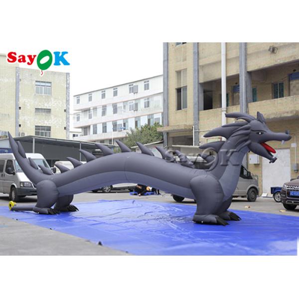 Christmas Oxford Cloth Jumbo Inflatable Dragon With Wings