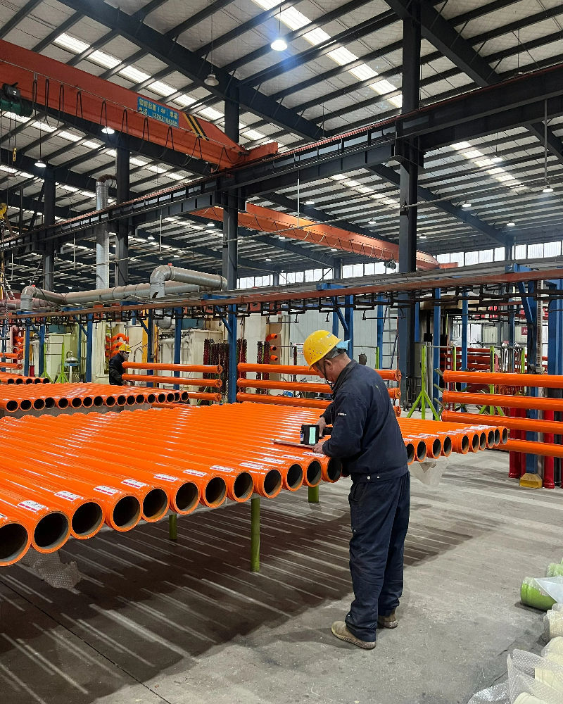 OEM ODM Double-layer Wear-Resistant Concrete Pump Pipe with Customizable Length and DN25-DN150 Diameter