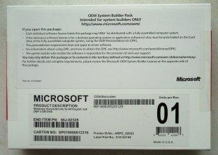 OEM final de Windows Vista