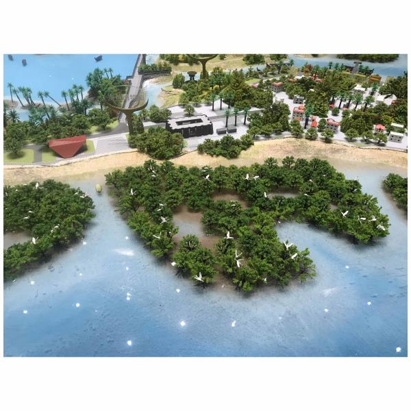Coastal Landscape Architectural Models 1:100 Architecture Model Accurate