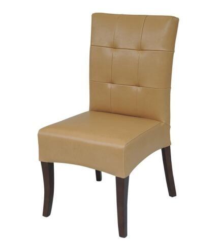 PU/leather upholstery Latest contracted chairs dining fashion wooden dining chair modern high back dining chair