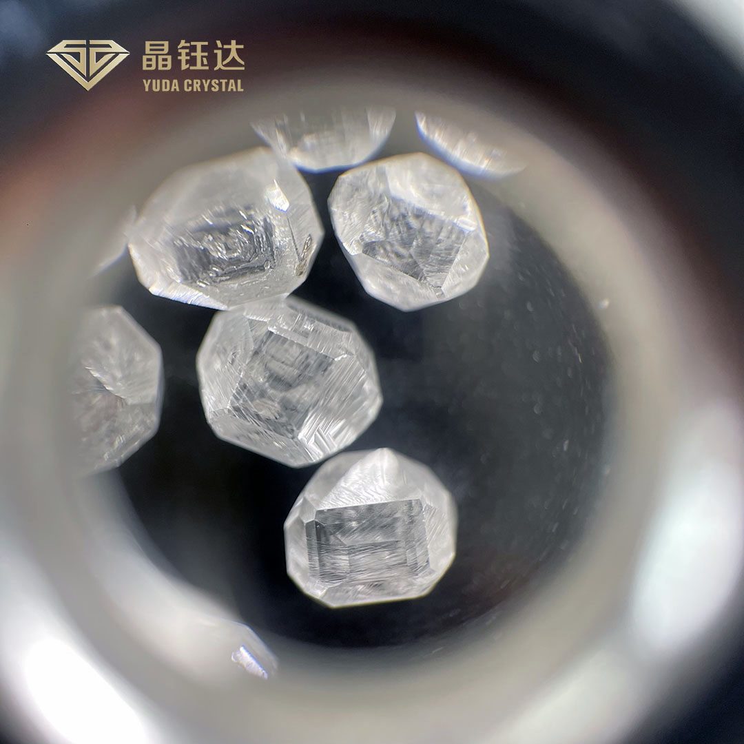 Ювелирные изделия диаманта CVD грубого Uncut диаманта HPHT Yuda Кристл 1ct 16ct синтетические