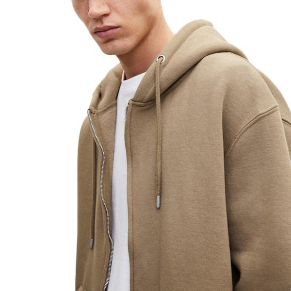 Factory High Quality Cotton Spandex Workout Long Sleeve Pullover Hoodie Sweatshirts for Men