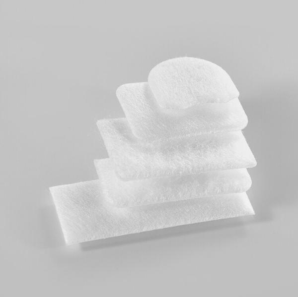 White Cotton Disposable CPAP Filter With Absorbent Pad BV Filter
