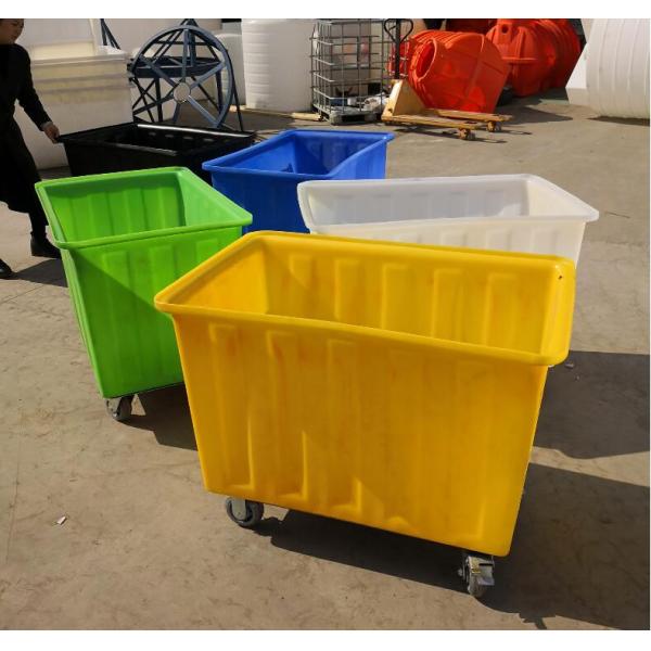 1000 Litre Poly Box Truck Poly Linen Tub Trolley For Holding Linen & Laundry
