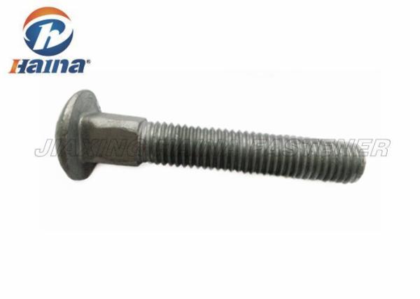 Customized HDG Long Square Neck Large Carriage Head Bolt