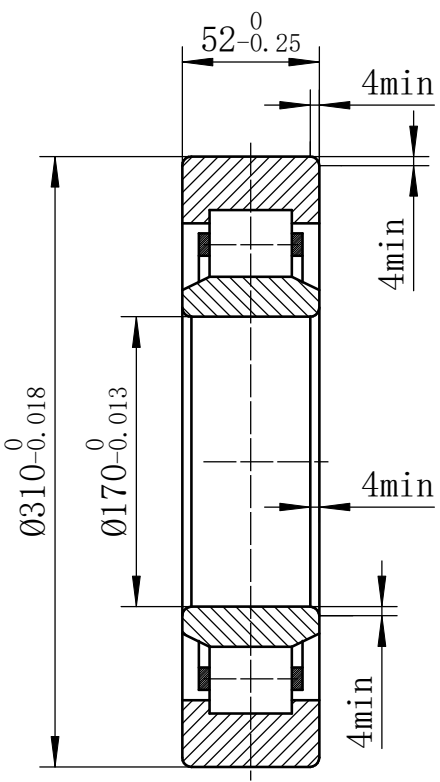 MEGE NU234 (32234)  Cylindrical Roller Bearing