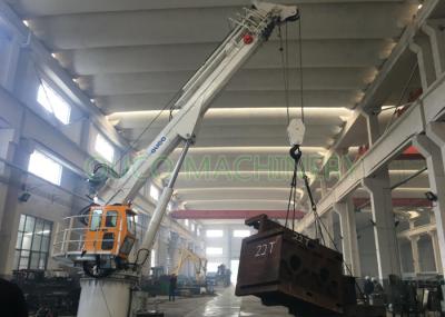 High Efficiency Telescopic Boom Crane , 30 Ton Hydraulic Crane Telescoping Jib