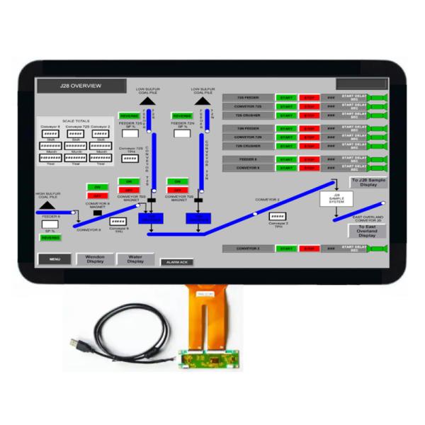 PCAP TFT дисплей 21,5 дюйма FHD 1920*1080 разрешение, LVDS 21,5 дюйма TFT LCD дисплей с встроенным драйвером светодиодного подсветки