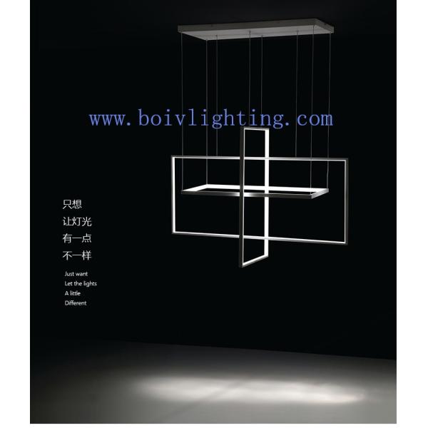 Many LED Light Good Quality Simple  960*360*720MM Geometry Hanging Lamp
