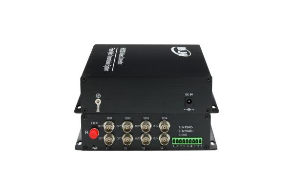 Professional video fiber converter HD/SDI Converter DC5V 2A video fiber converter