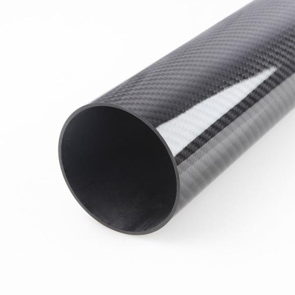 3K Filament Twill Pattern Carbon Fiber Tube Impregnated