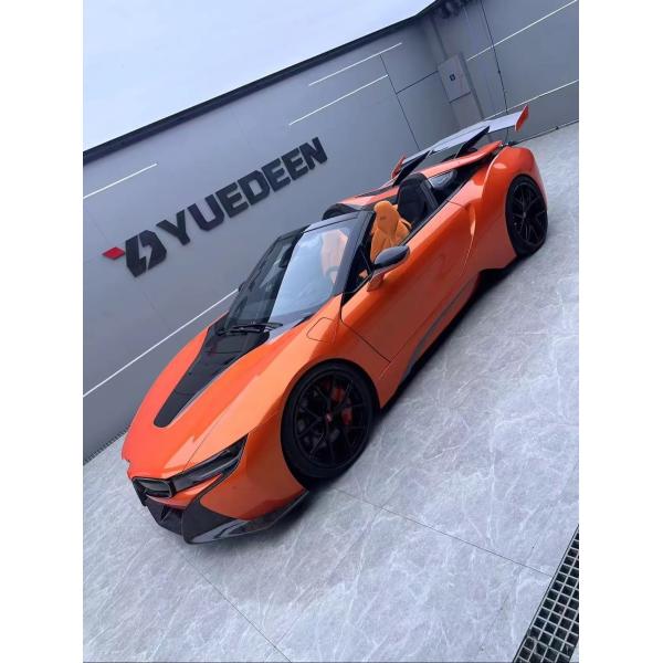 I8 BMW Body Kit Car 2018 - 2019 Carbon Fiber Spoiler Front Bumper Spoiler Wing