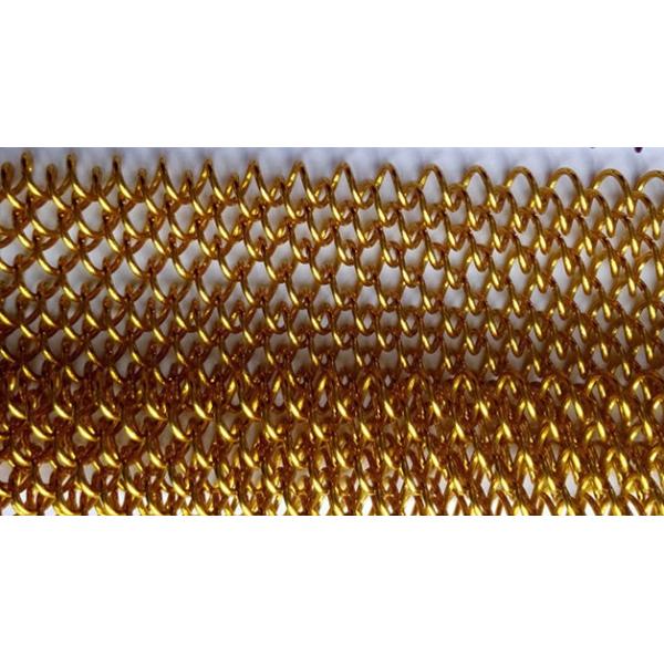 Custom Metal Mesh Drapery & Architectural Drapery For Decoration