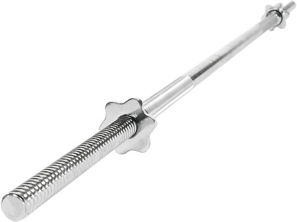 Wholesale 60 Inch Threaded Olympic Chrome Barbell Bar Quotes With1 Inch Barbell Diameter Ring Collars