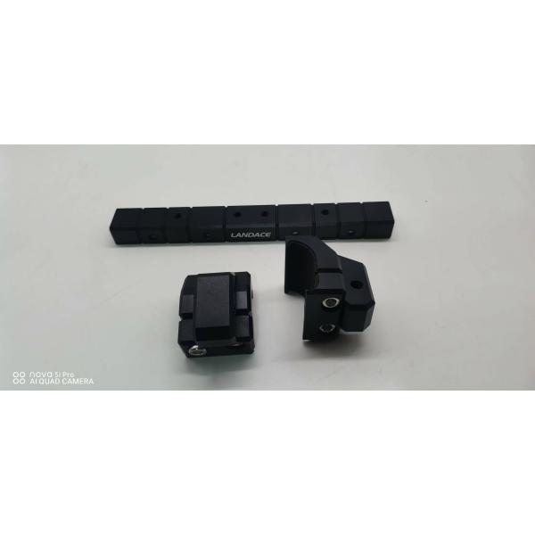 Multi-Mount Dash Phone Holder + GoPro Mount with Aluminum Slide Rail, Flexible Angle for 2018-2022 Jeep Wrangler