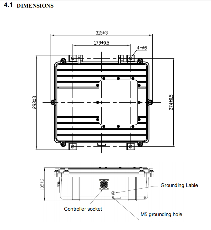Pantograph charging ebus WIFI controller