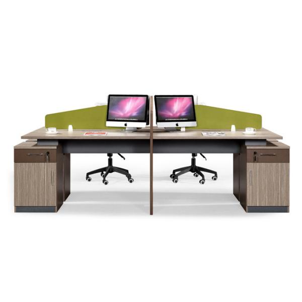 Anti Fire Modular Office Partition , Workstation Office Furniture Fine Workmanship