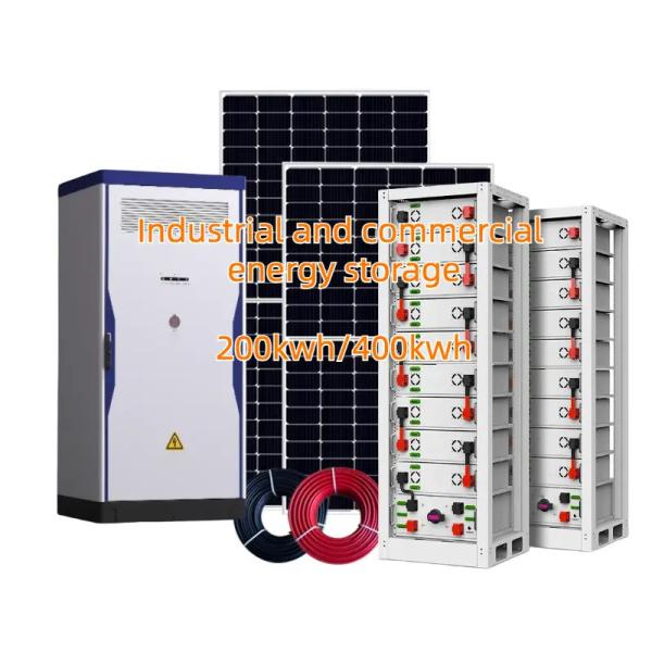 Industrial And Commercial Energy Storage Battery System 600V-1500V For Solar