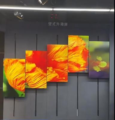 O fardo da parede do painel LCD de Caiyi indica vídeos de Hd mura a exposição interna do LCD