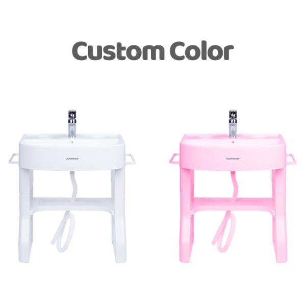 Simulated Baby Bathroom Hand Washing Basin Child Size Sink With Plastic Stand