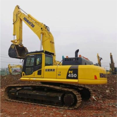 Komatsu excavator PC450-8 450-7 used excavator Hydraulic excavator 45T japan original heavy machine