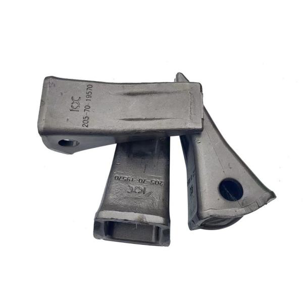 High Rigidity Backhoe Bucket Teeth Excavator Wear Parts  Corrosion Protection