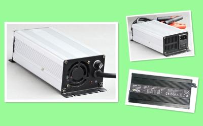 Smart 14.4V 15A AGM Battery Charger Black Or Silver Aluminum Case MCU Controlled