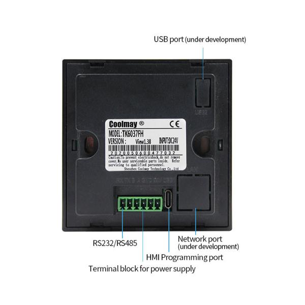 Coolmay TK6043FH HMI Touch Screen Support Modbus Protocol RS232 RS485 HMI Control Panel